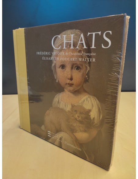 Livre francophone: "Chats du Louvre"