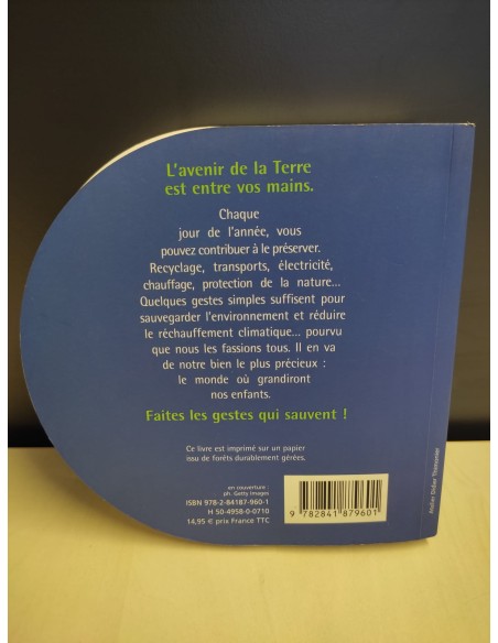 Franstalig boek: "Sauver la Terre"