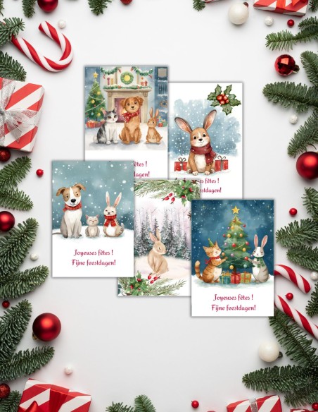 Cartes de vœux édition 2025 (format portrait)