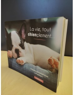 Livre francophone: "La vie tout chienplement"