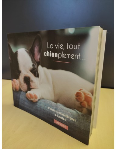 Livre francophone: "La vie tout chienplement"