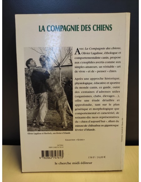 Franstalig boek: "La compagnie des chiens"
