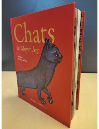 Franstalig boek: "Chats du Moyen-Âge"