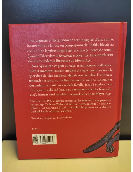 Livre francophone: "Chats du Moyen-Âge"